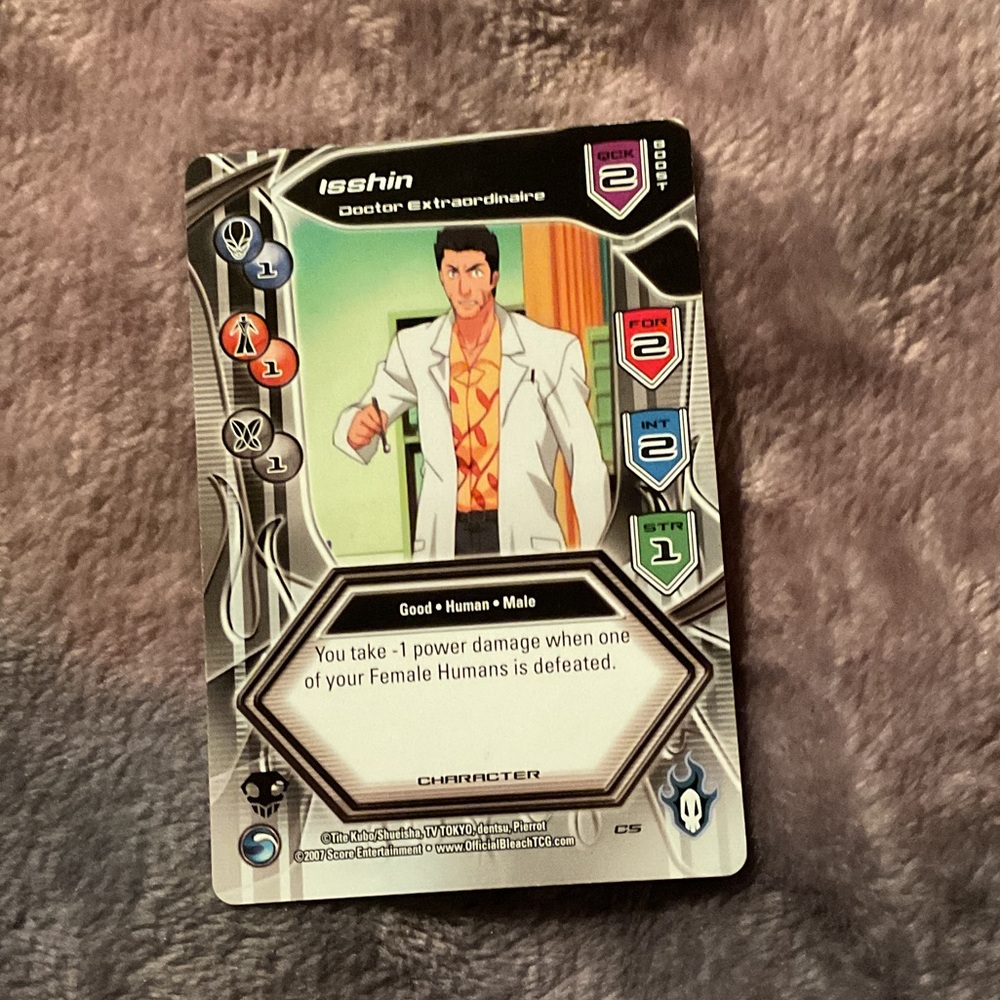 2007 Zangetsu C9 Shonen Jump Bleach Trading Card TCG CCG
